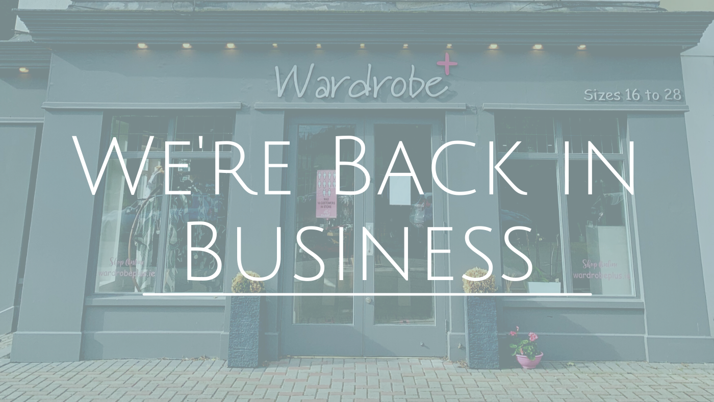 We're Back in Business