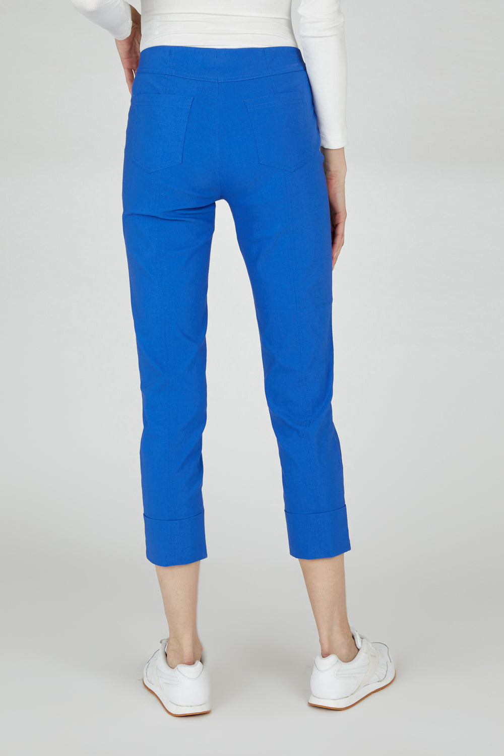 Robell 7/8ths Trousers in Royal Blue