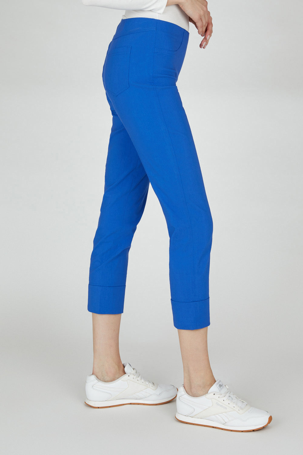 Robell 7/8ths Trousers in Royal Blue