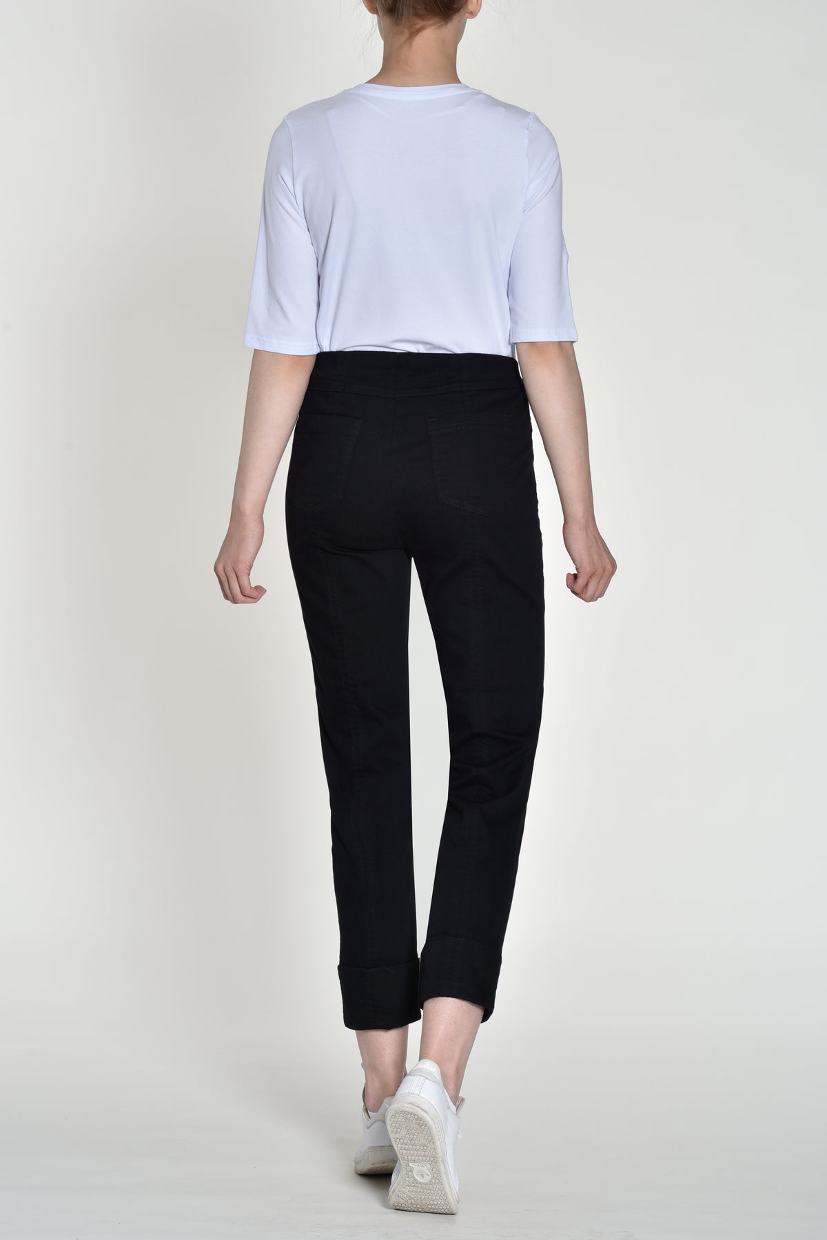 Robell 7/8ths Jeans Black