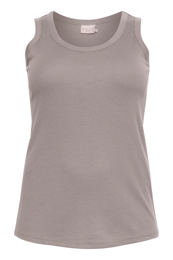 Kaffe Curve Carina Vest Top in Grey