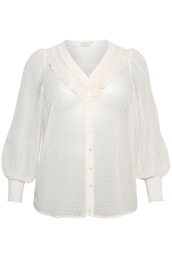 Kaffe Simala Blouse in White