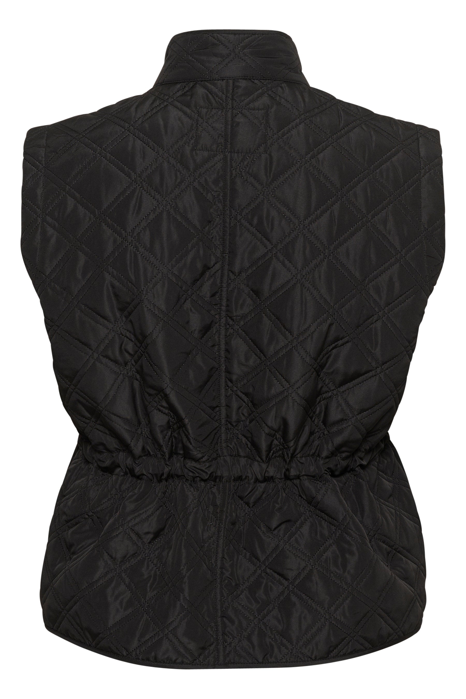 Kaffe Curve Anja Gilet in Black
