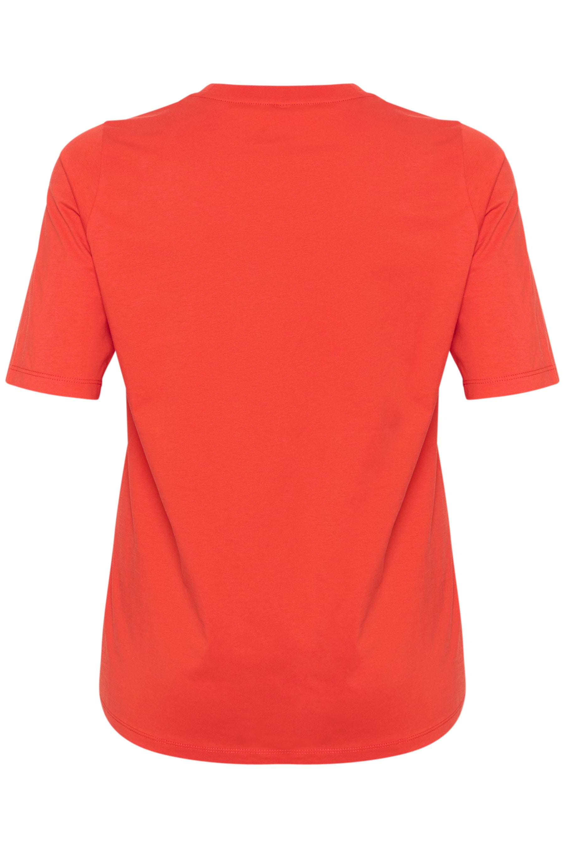 Kaffe Curve Molli T Shirt in Red