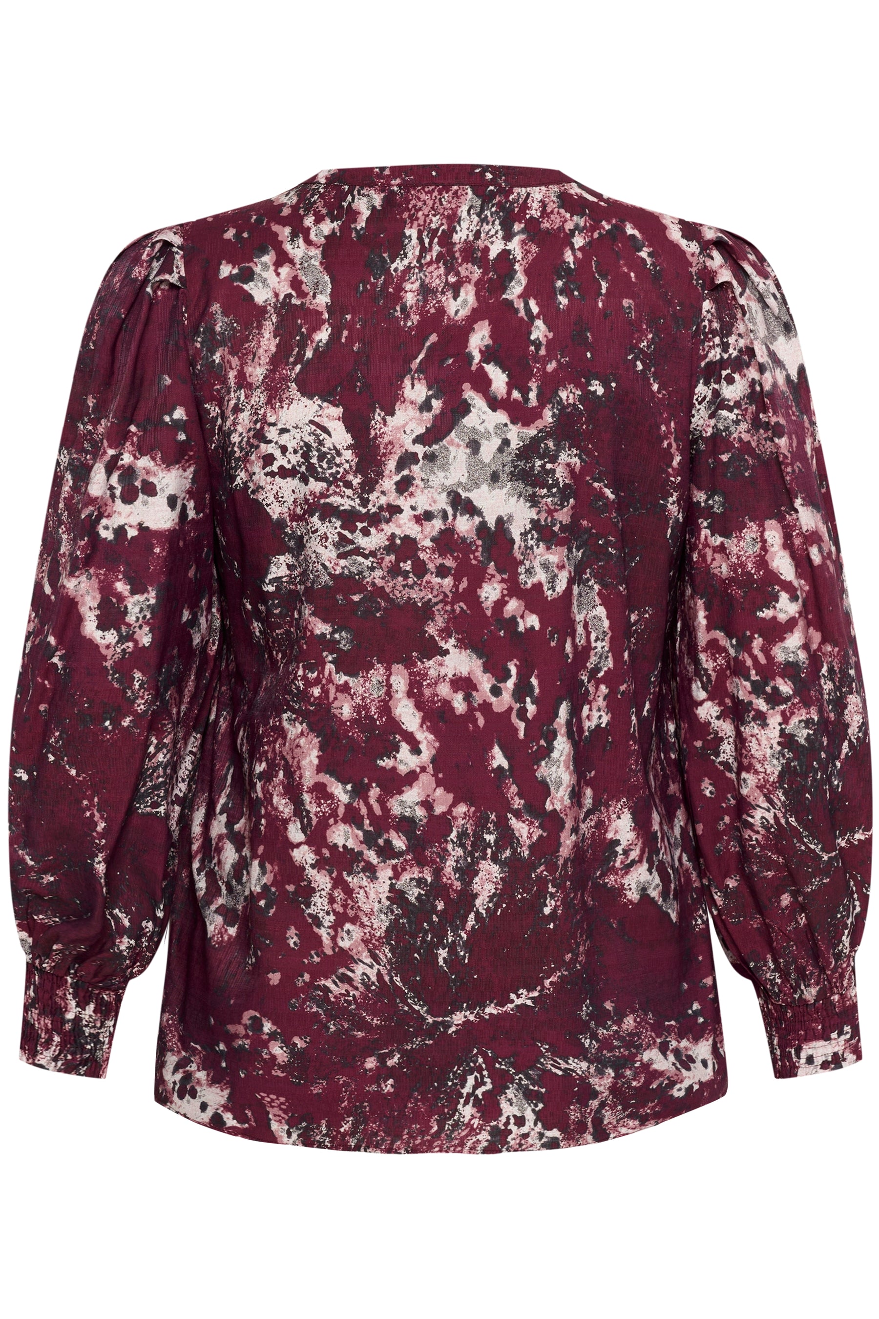 Kaffe Curve Mina Blouse in Wine