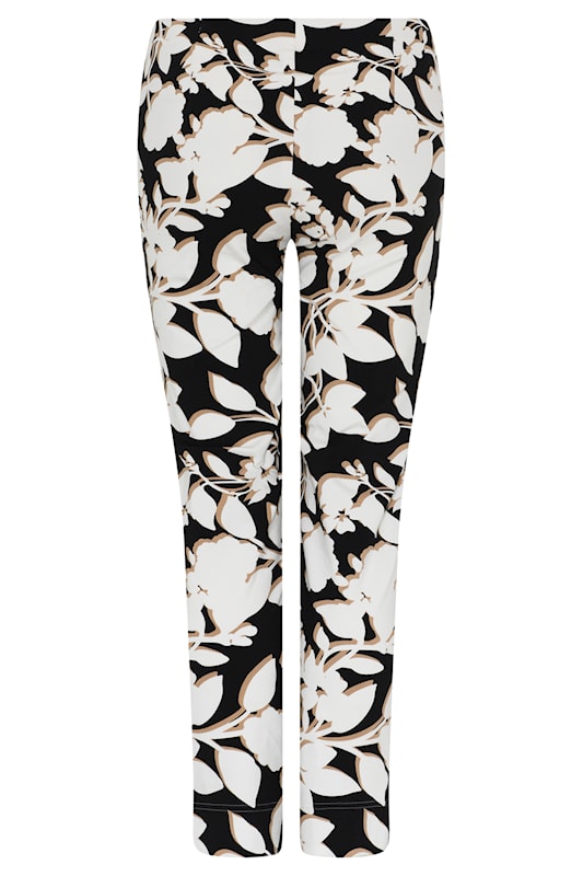 Robell Rose Trousers in Graphic Floral