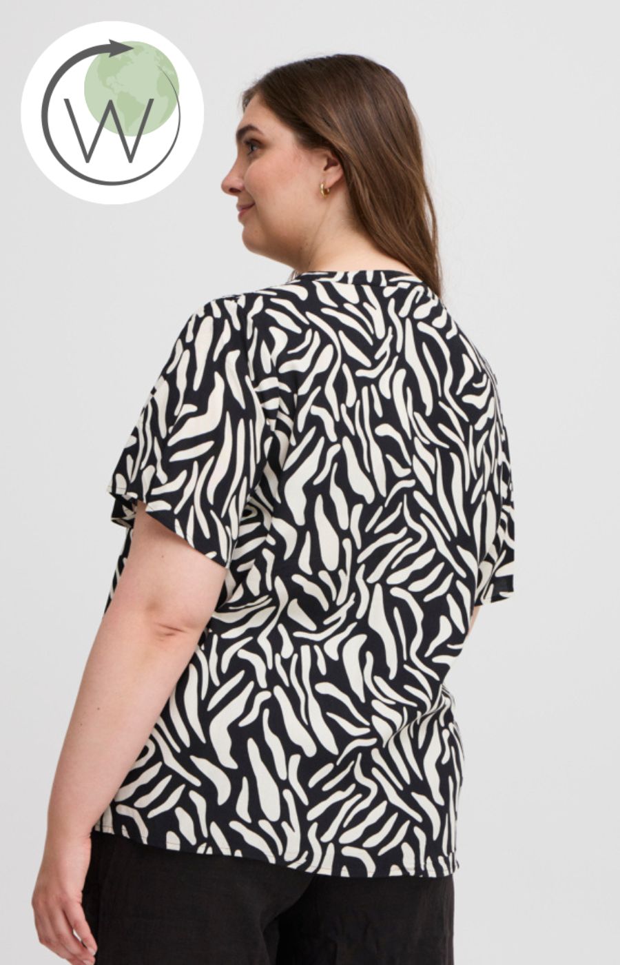 Simple Wish Relax Blouse in Black