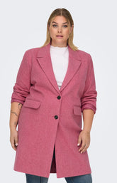 Only Carmakoma Blake Coat in Pink