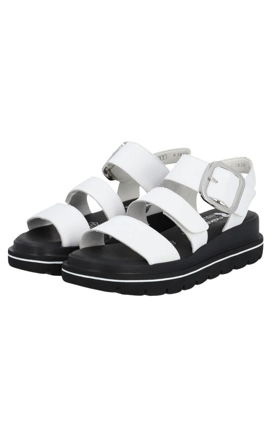 Rieker White Strapped Sandal