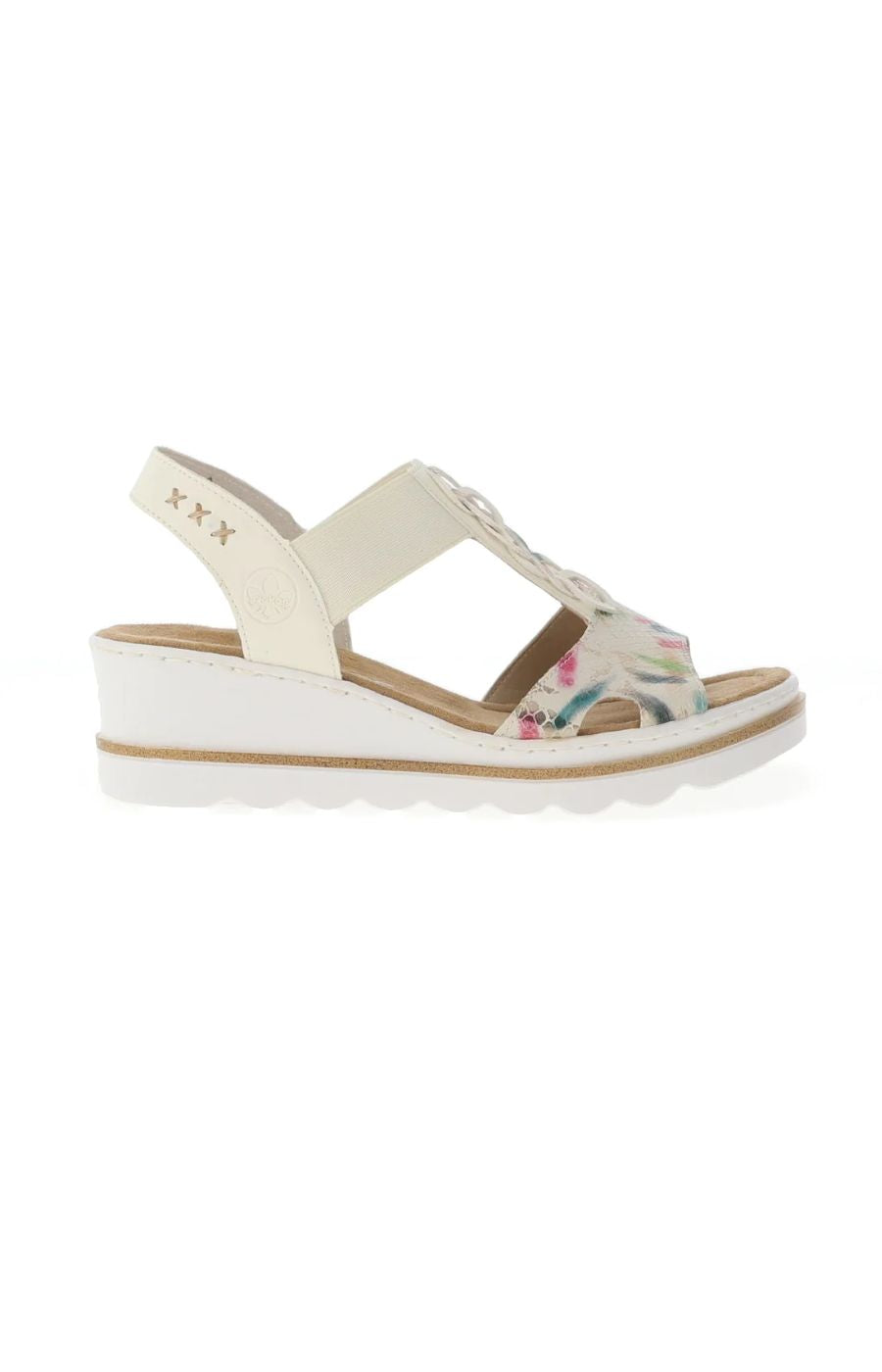 Rieker T-Bar Wedge Sandal