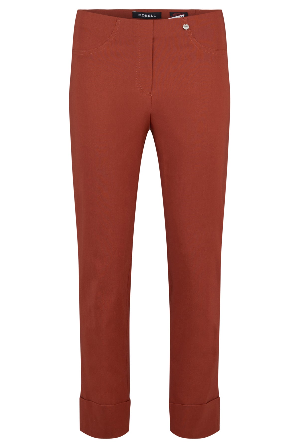 Robell 7/8ths Trousers in Rust