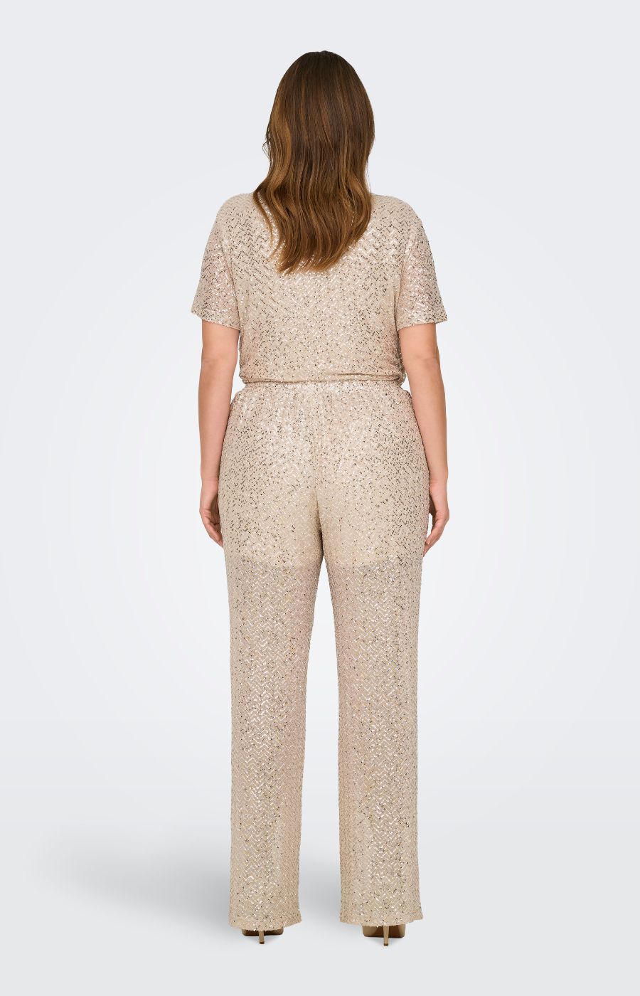 Only Carmakoma Viviana Sequin Trousers