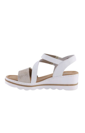 Rieker Strapped Wedge Sandal