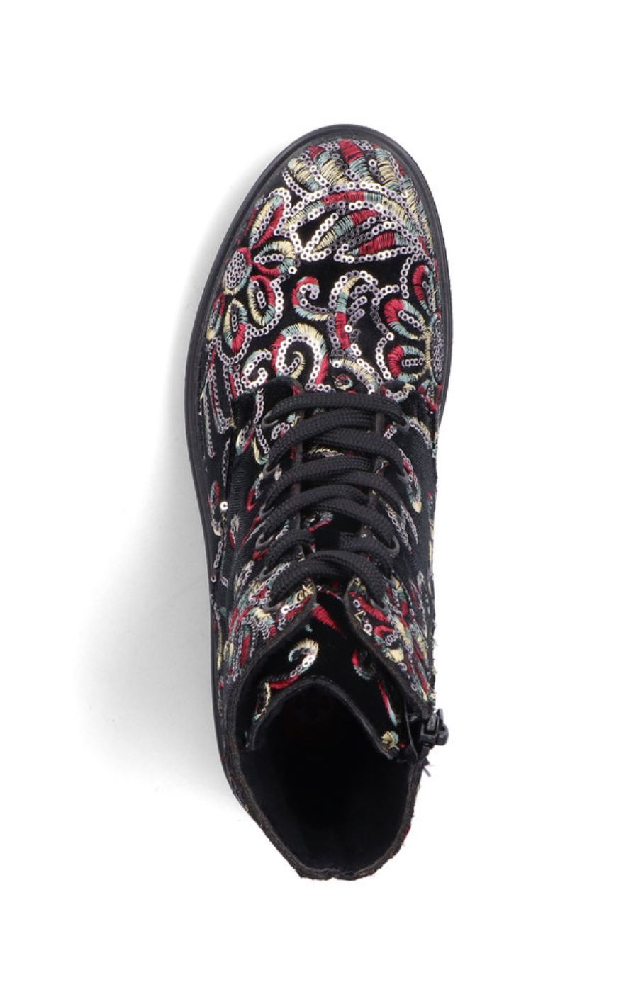 Rieker Floral Sequin Boot