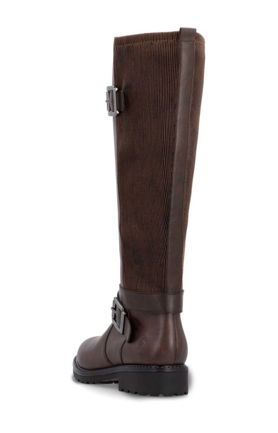 Remonte Knee High Buckle Boot in Brown