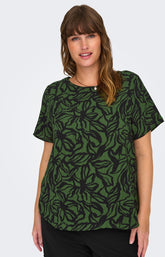 Only Carmakoma Vica Blouse in Rifle Green