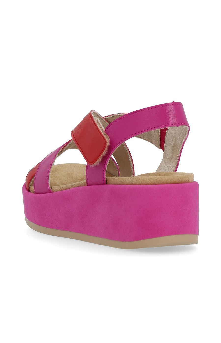 Remonte Wedge Sandal in Pink