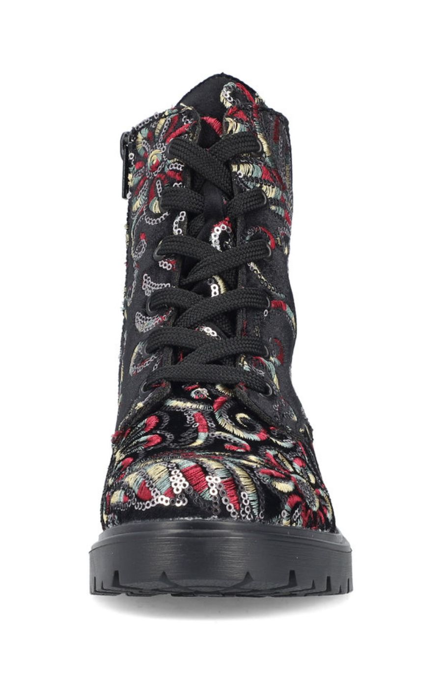Rieker Floral Sequin Boot