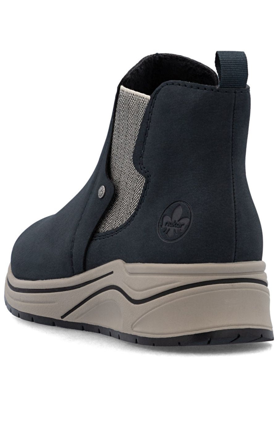 Rieker Chelsea Boot in Navy