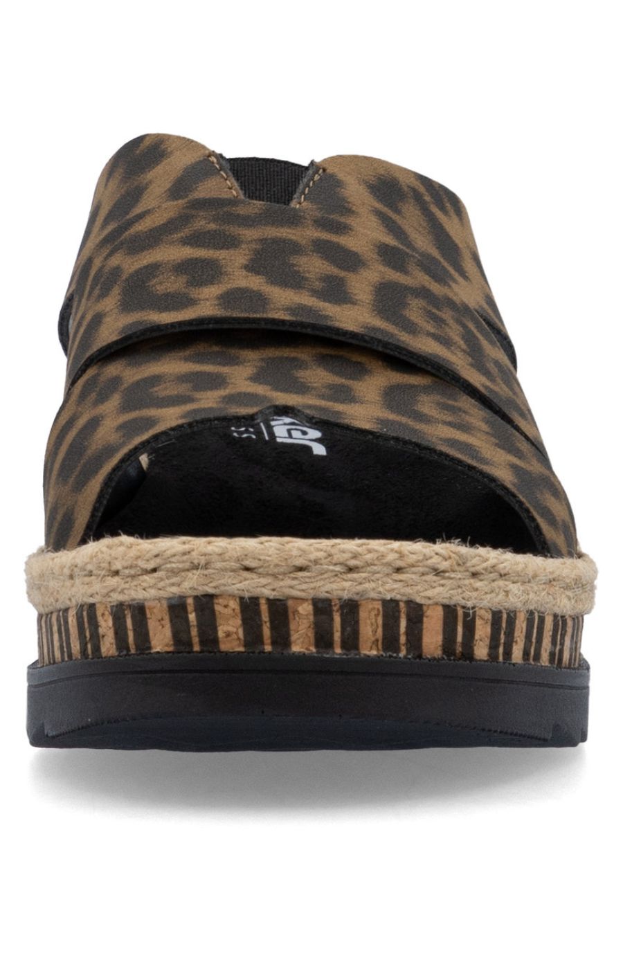 Rieker Leopard Print Sandal