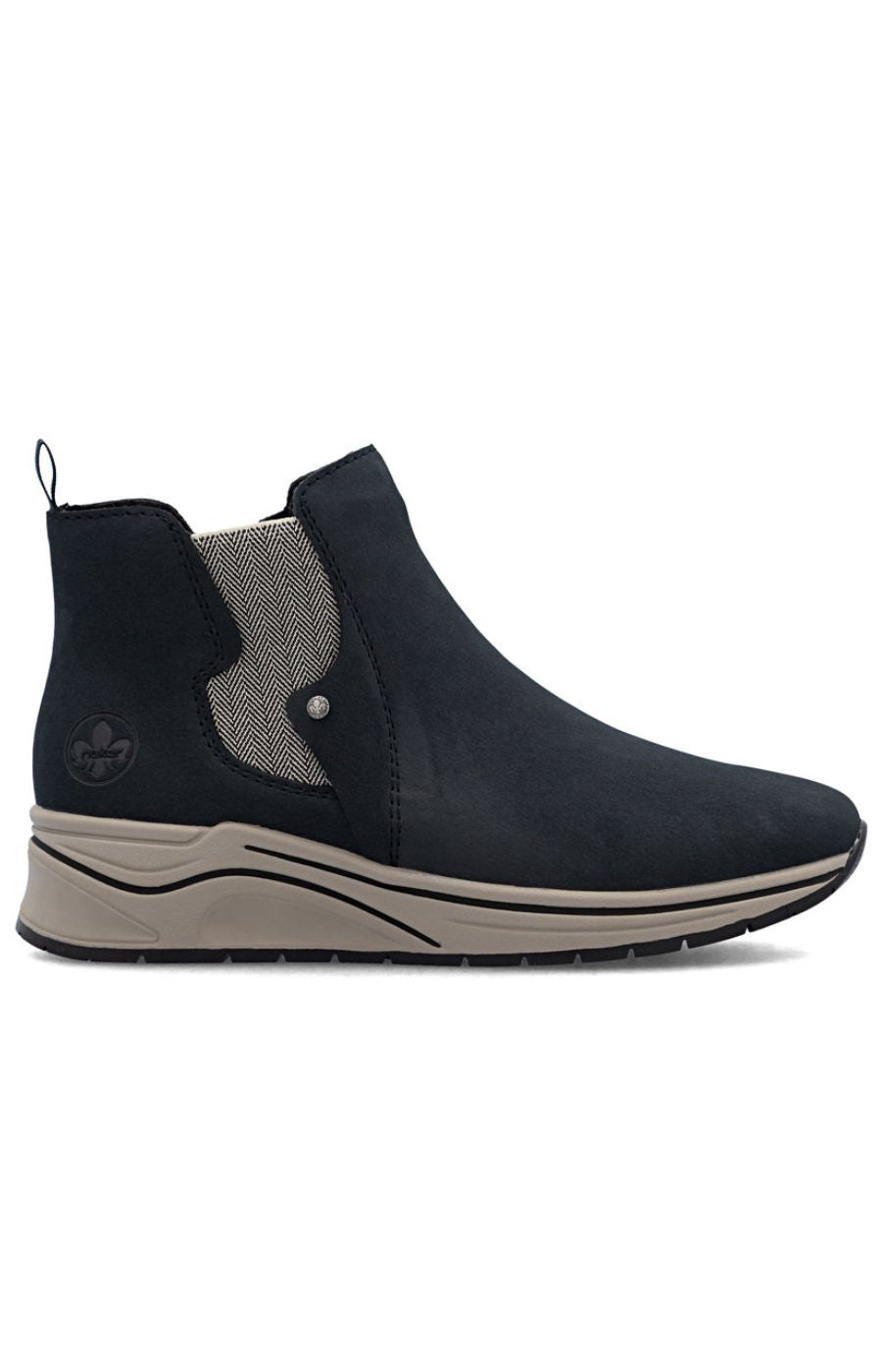 Rieker Chelsea Boot in Navy