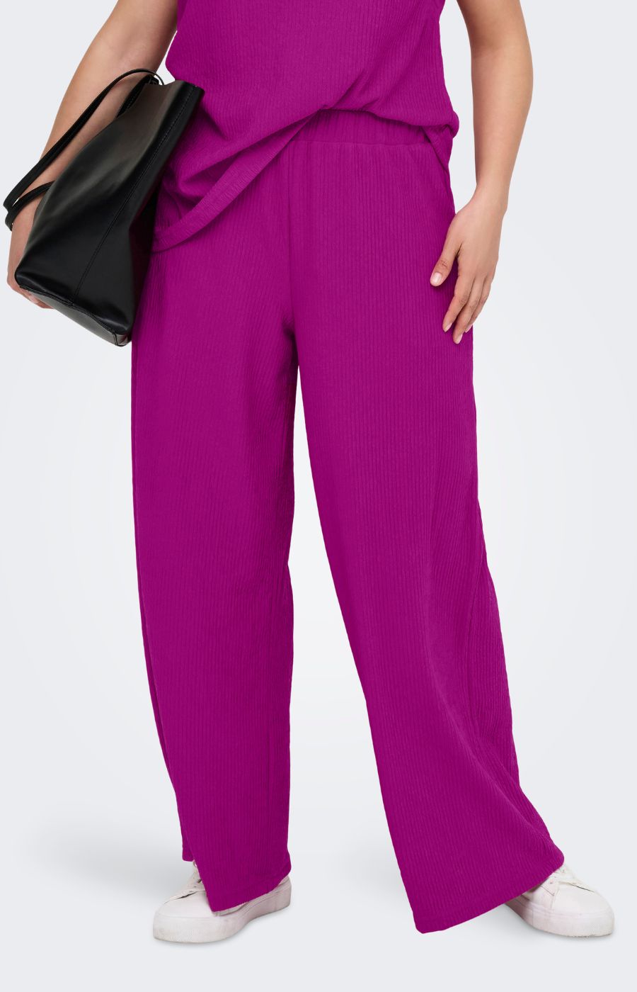 Only Carmakoma Reina Trousers in Fuchsia