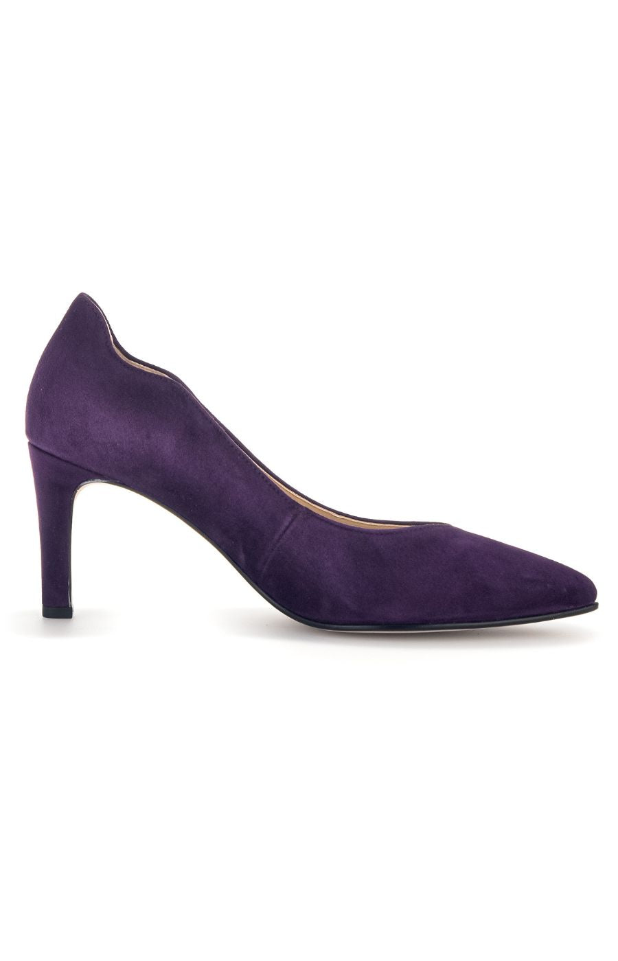 Gabor Purple Waved Heel