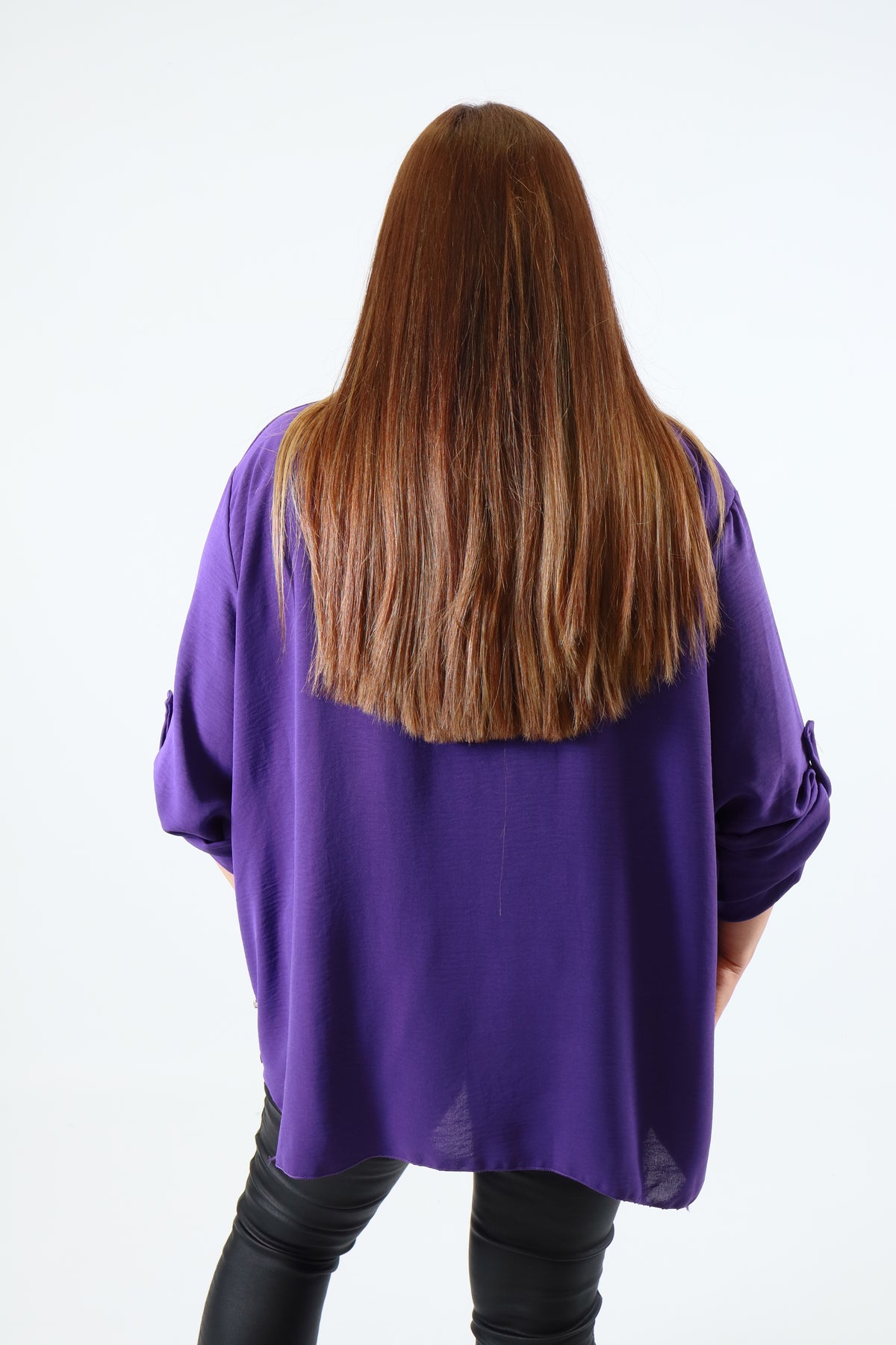 Ada Blouse in Purple