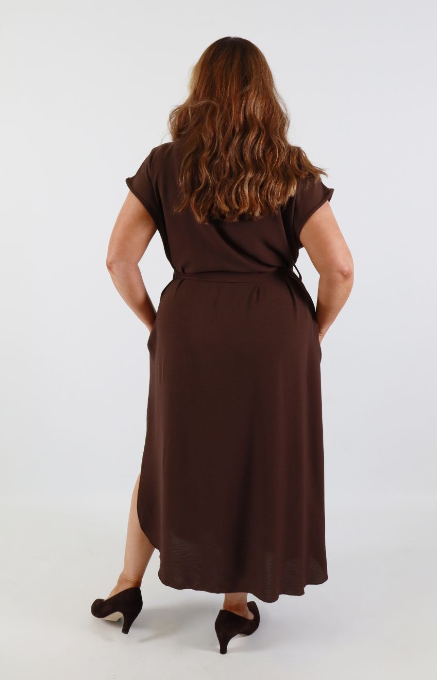 Alexis Dress in Brown
