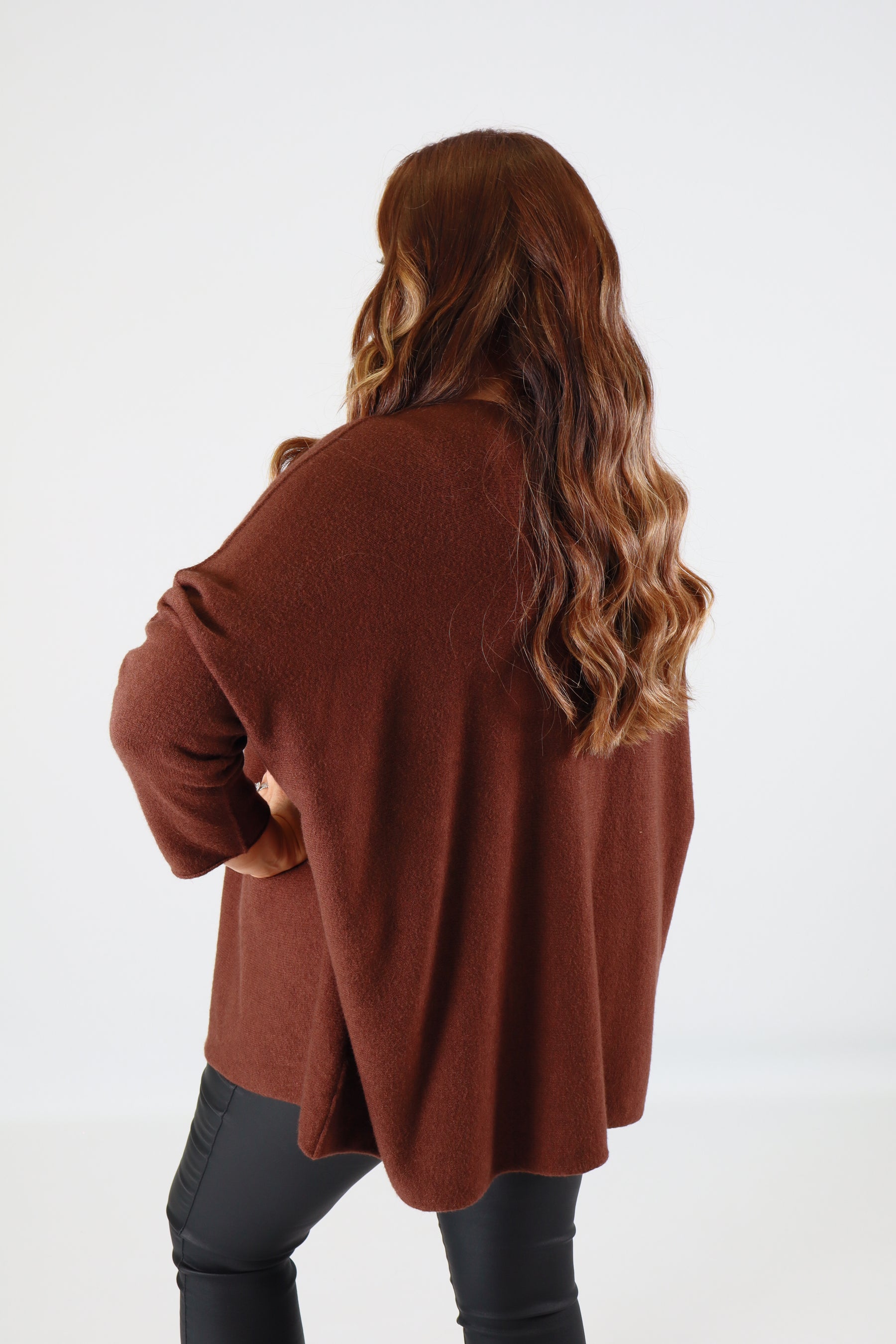 Alina Jumper in Brown