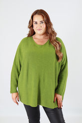 Alina Jumper in Green