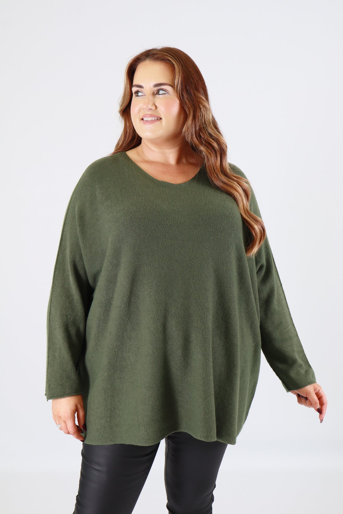 Alina Jumper in Khaki