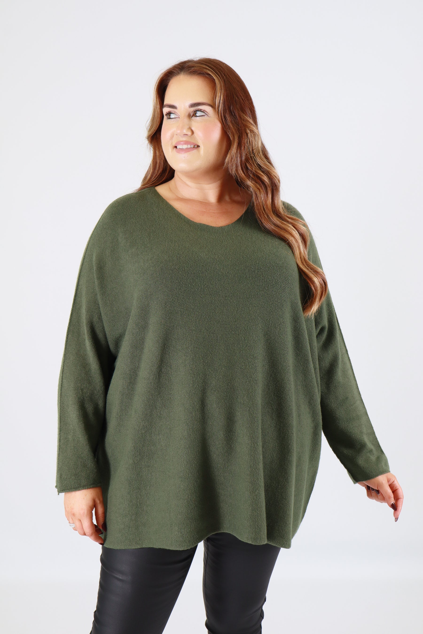 Alina Jumper in Khaki