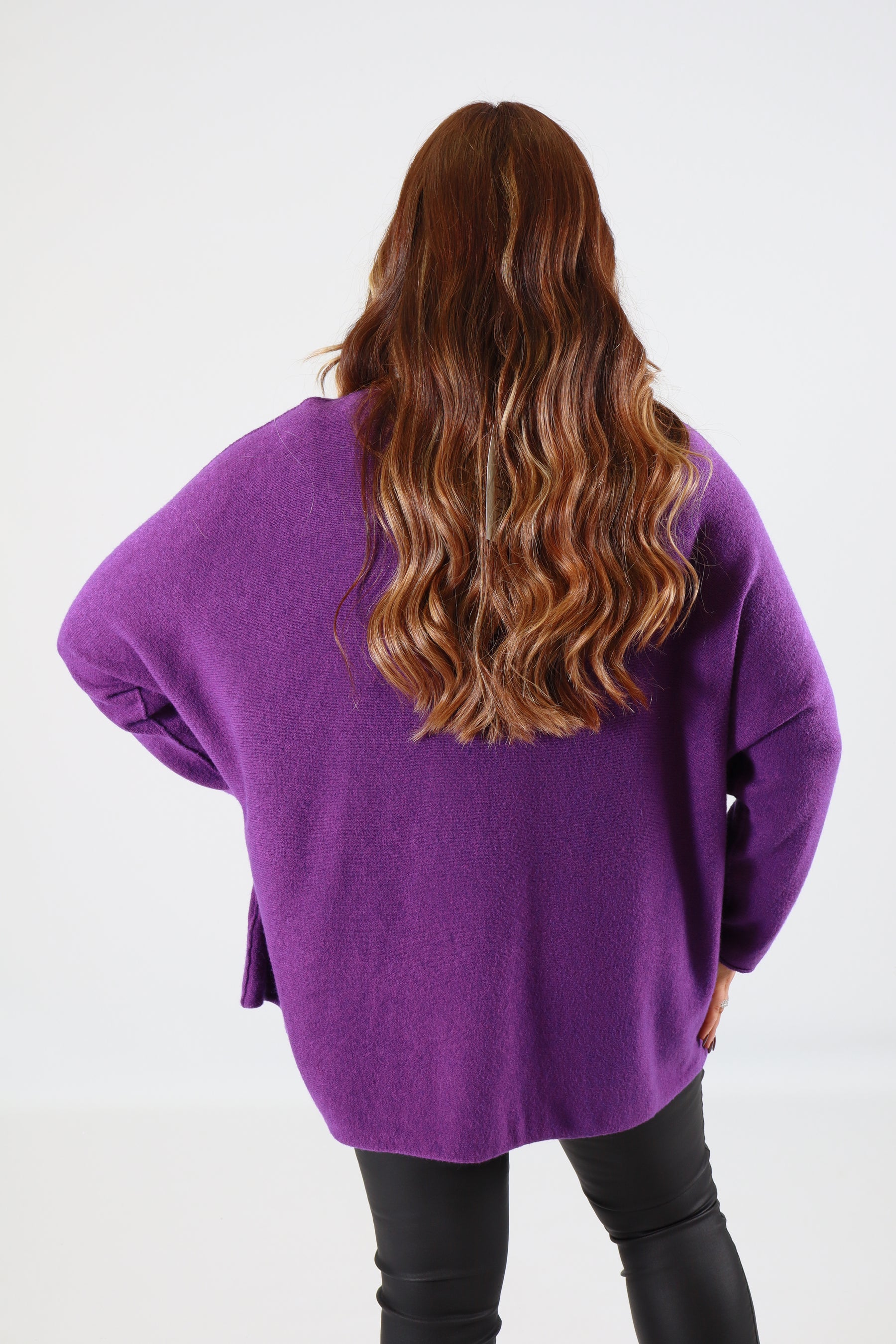 Alina Jumper in Purple