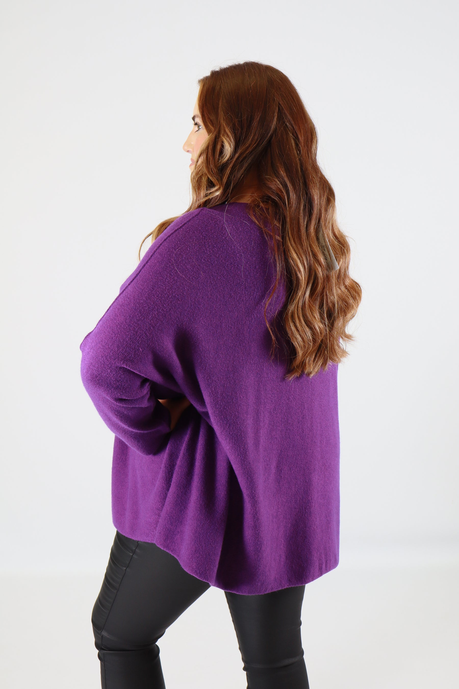 Alina Jumper in Purple