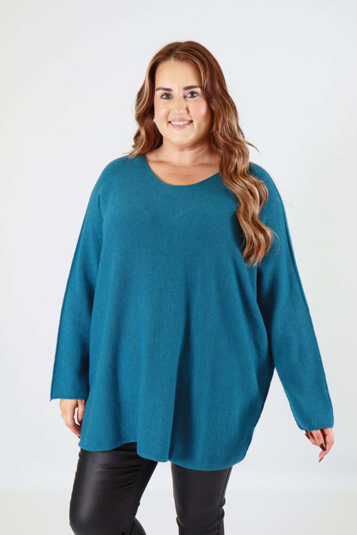 Alina Jumper in Teal