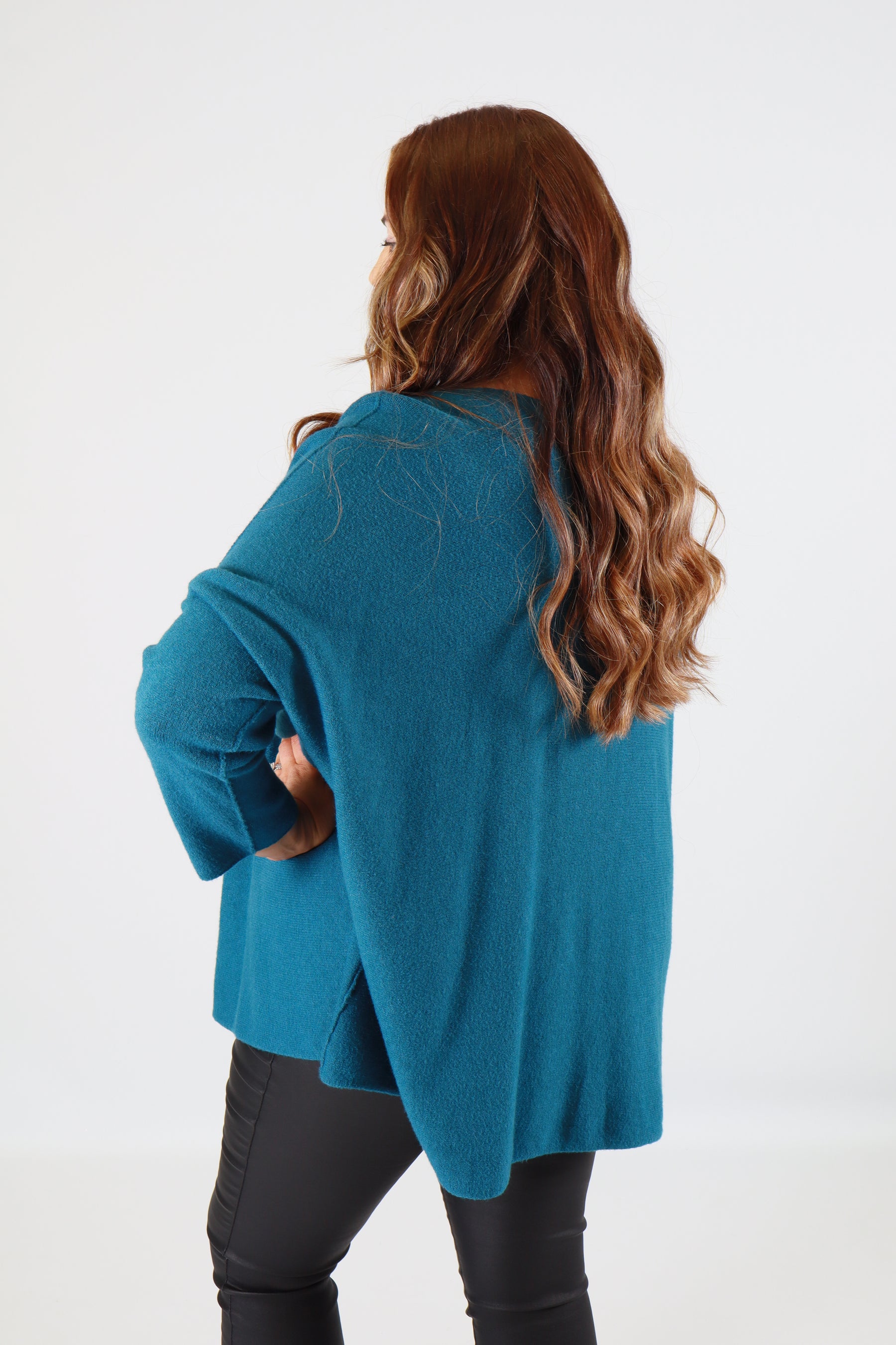 Alina Jumper in Teal