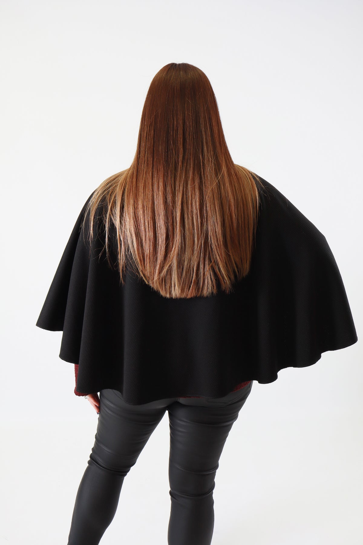 Ally Cape in Black