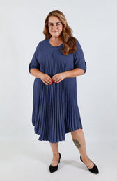 Amanda Dress in Navy