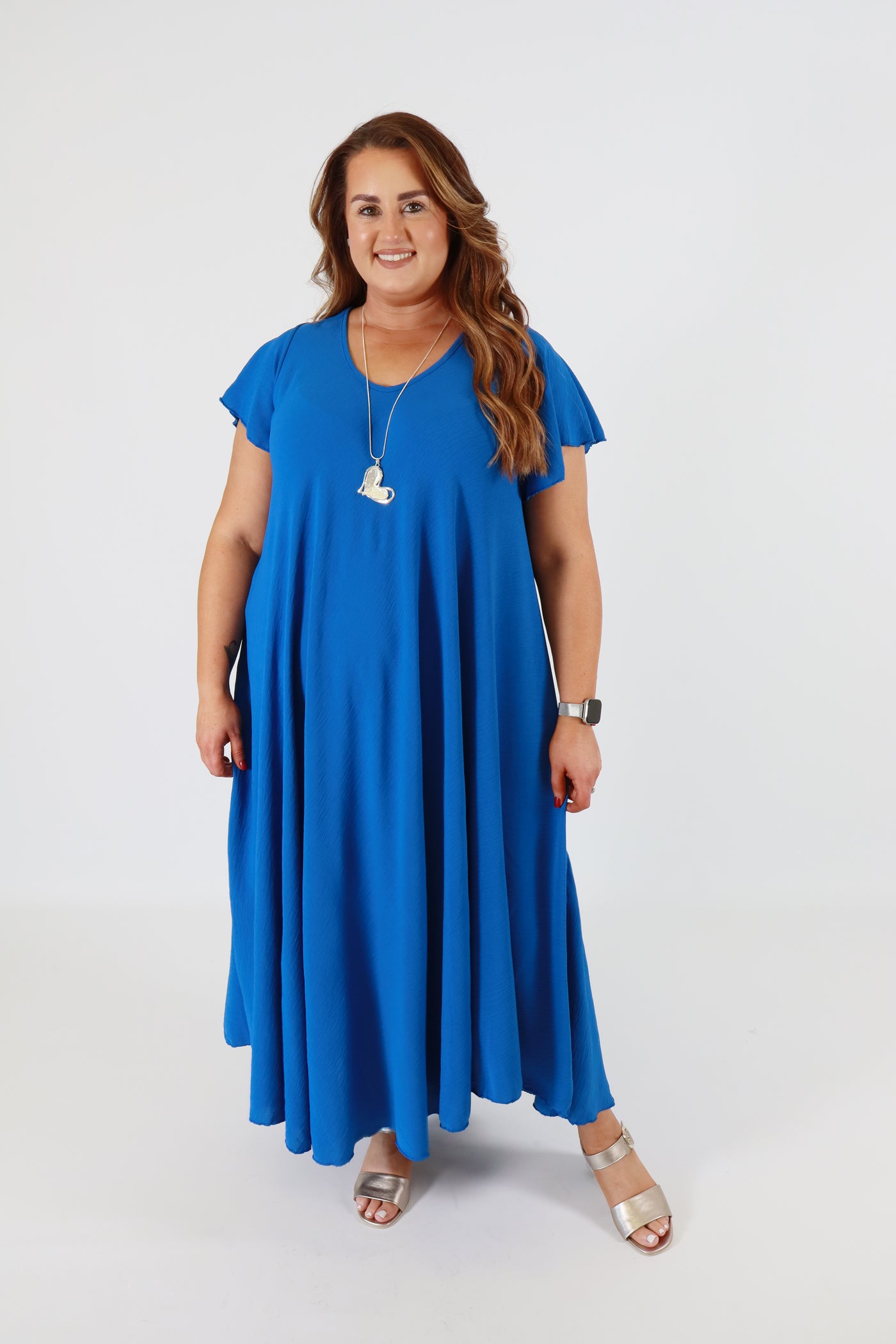 Amelia Dress in Royal Blue