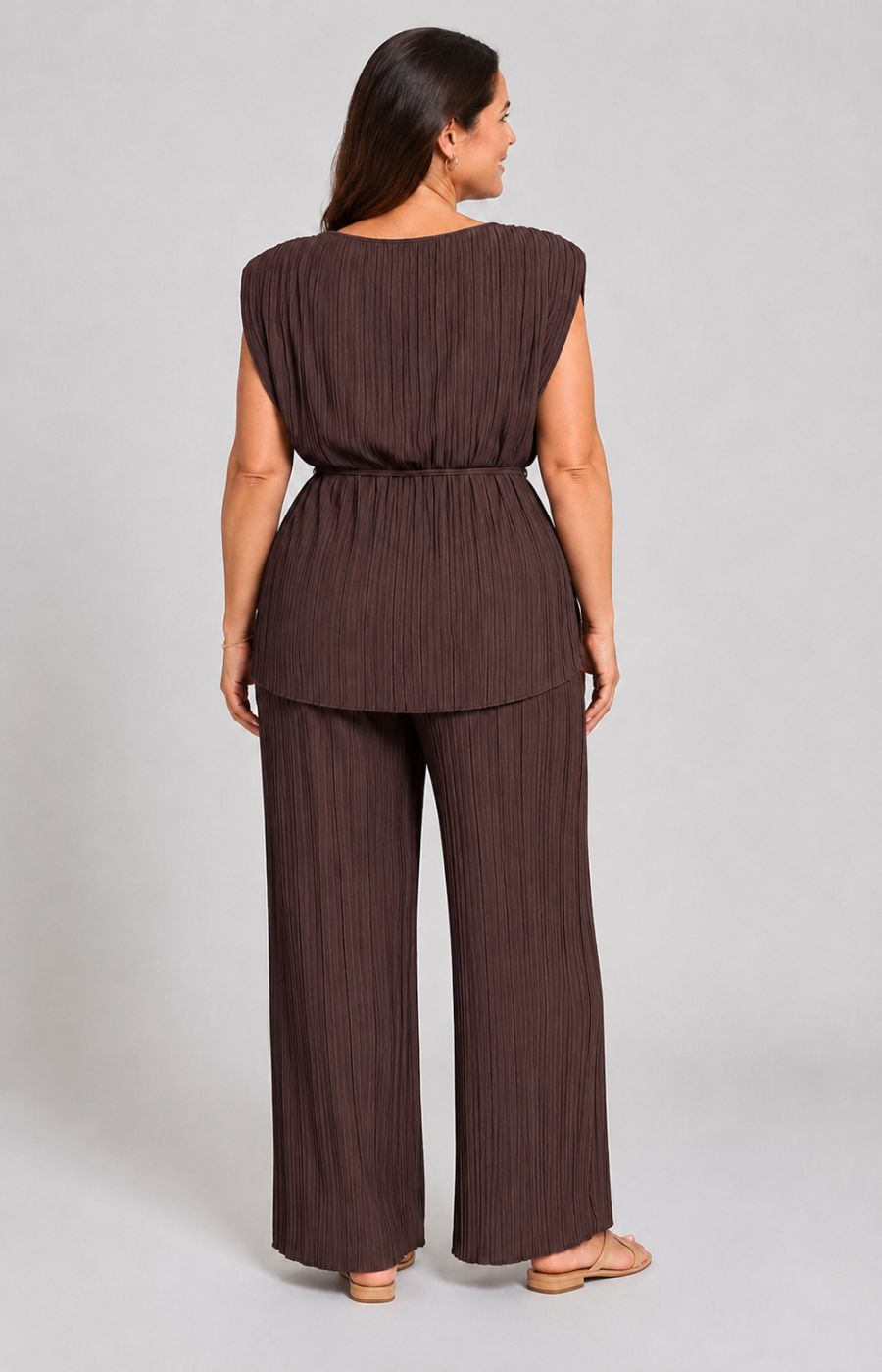 Ansley Co-ord in Brown