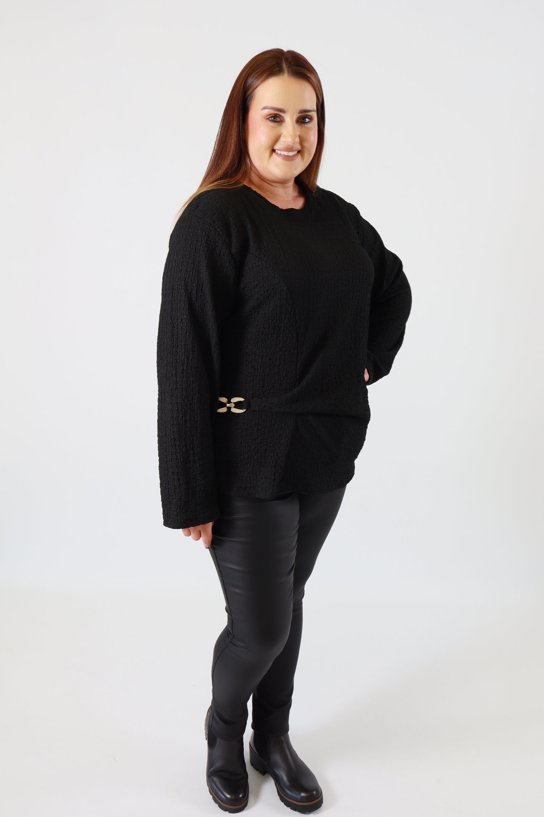 Billie Top in Black