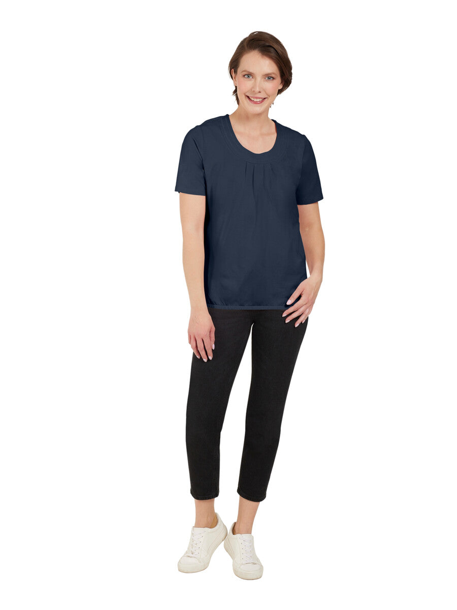 Brandtex T-Shirt in Navy