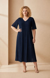 Celine Dress in Navy