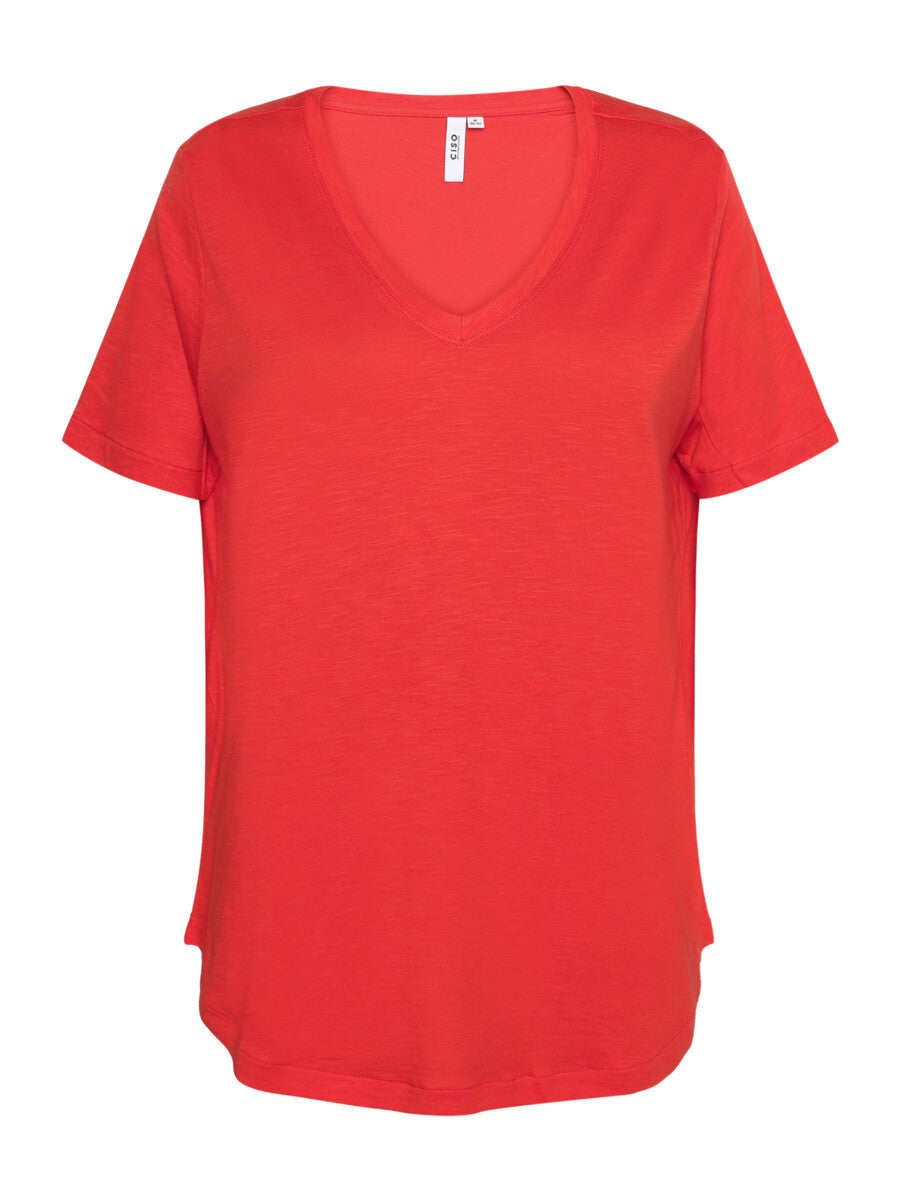 Ciso T-Shirt in Coral