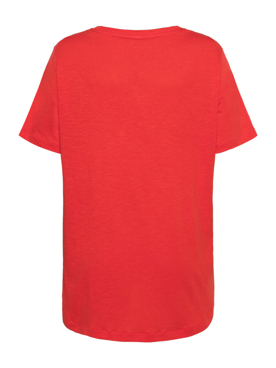 Ciso T-Shirt in Coral