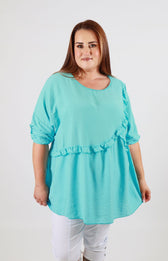 Clare Blouse in Blue.
