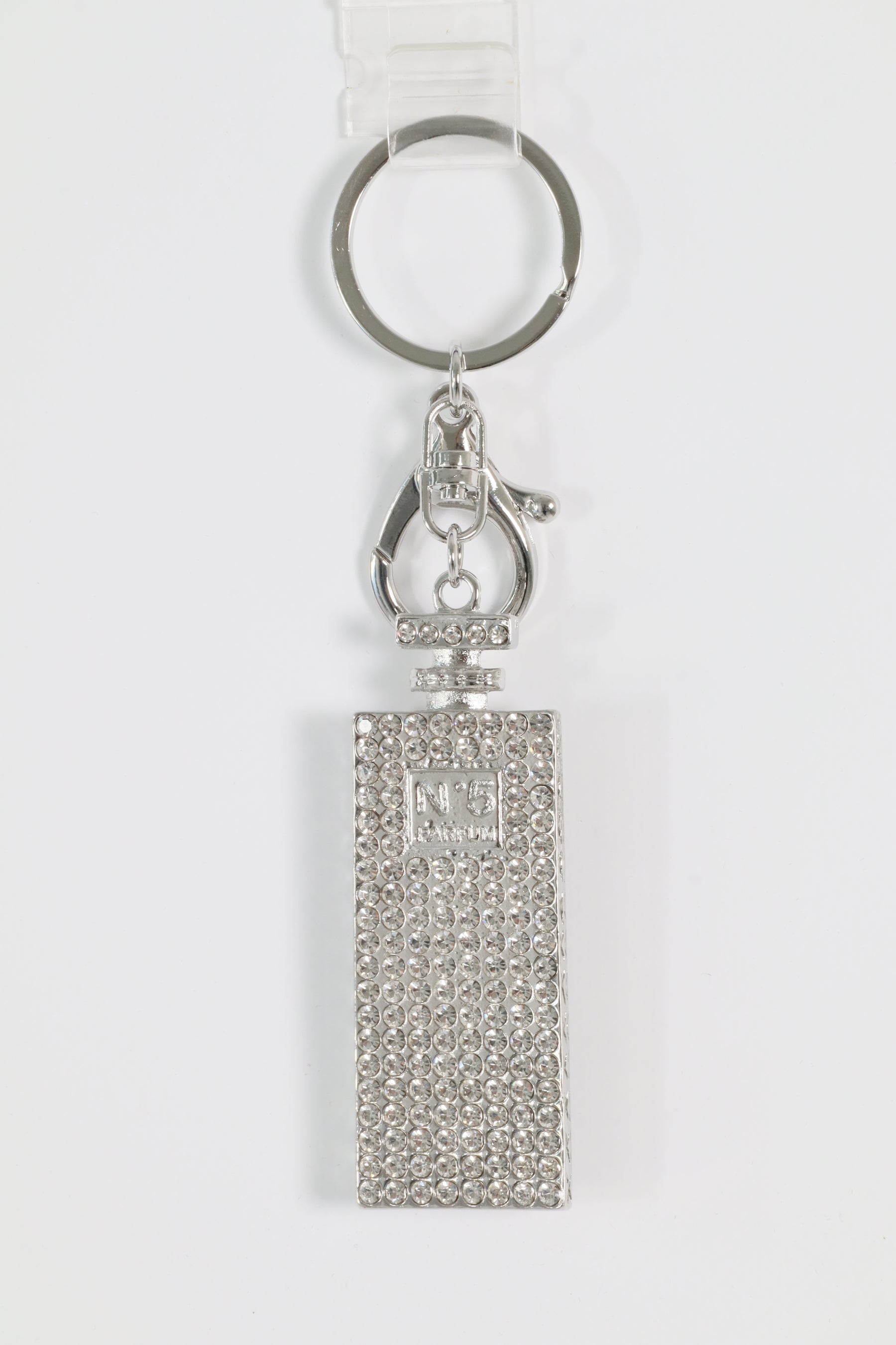 Cleo Keyring in Silver