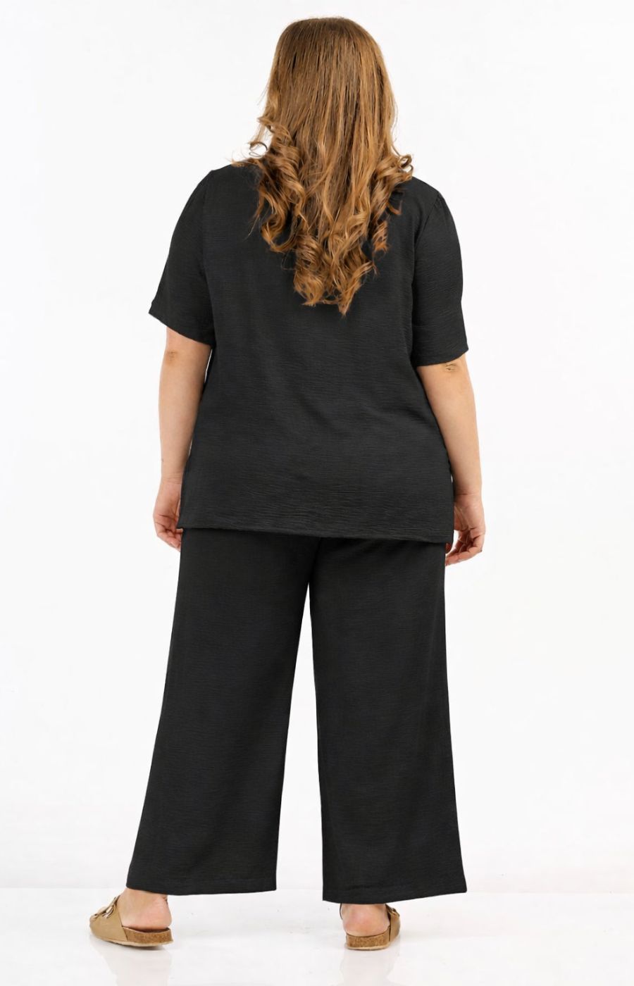 Curviss Co-Ord in Black