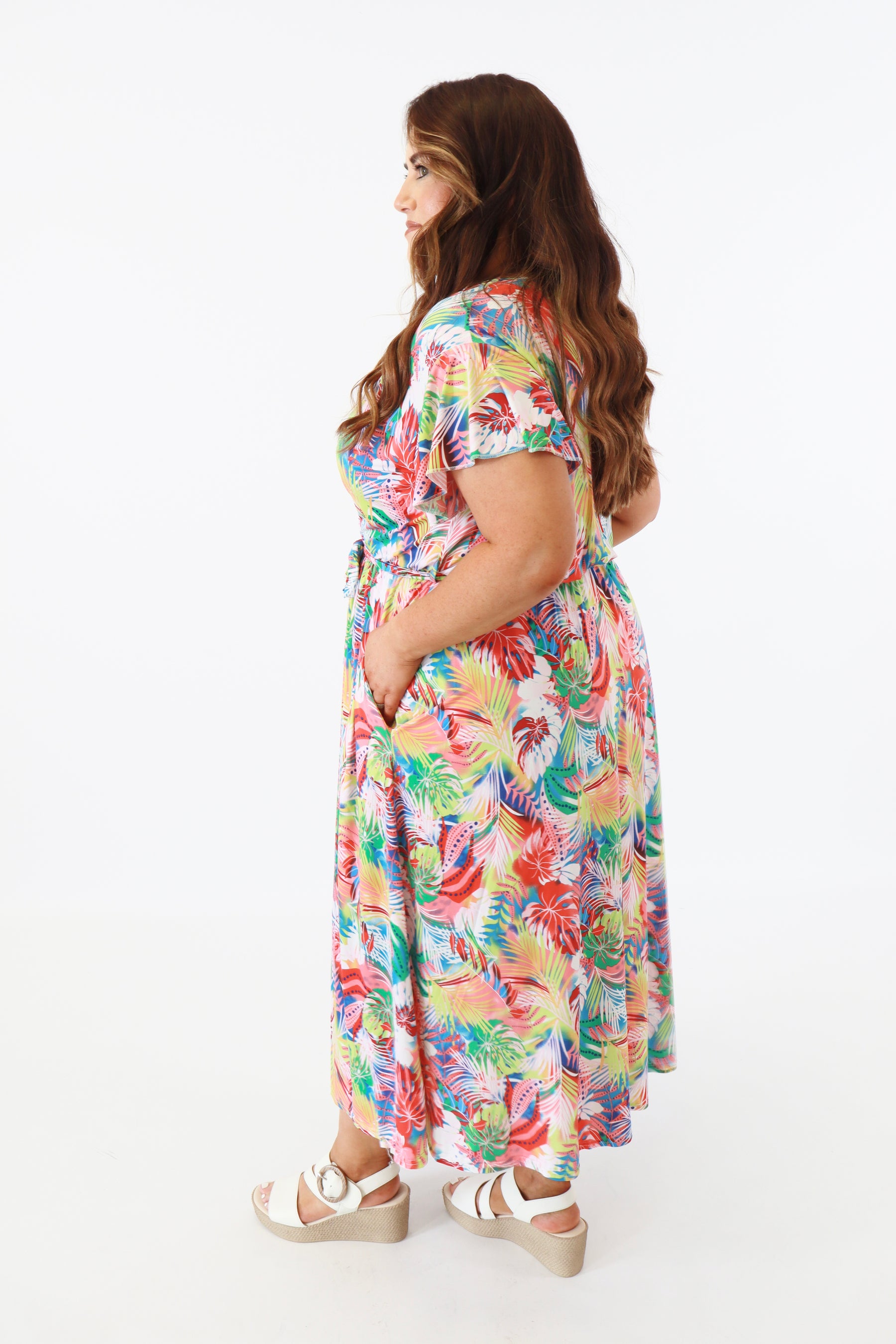 Dani Dress in Wild Flower